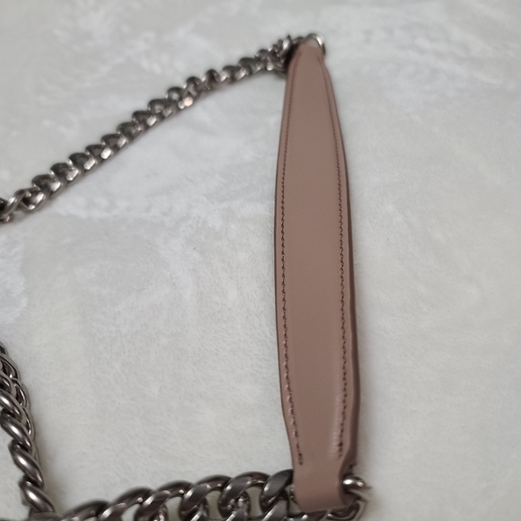 Prada Blush Mixed Saffiano and Lamb Leather Crossb - Picture 3 of 10